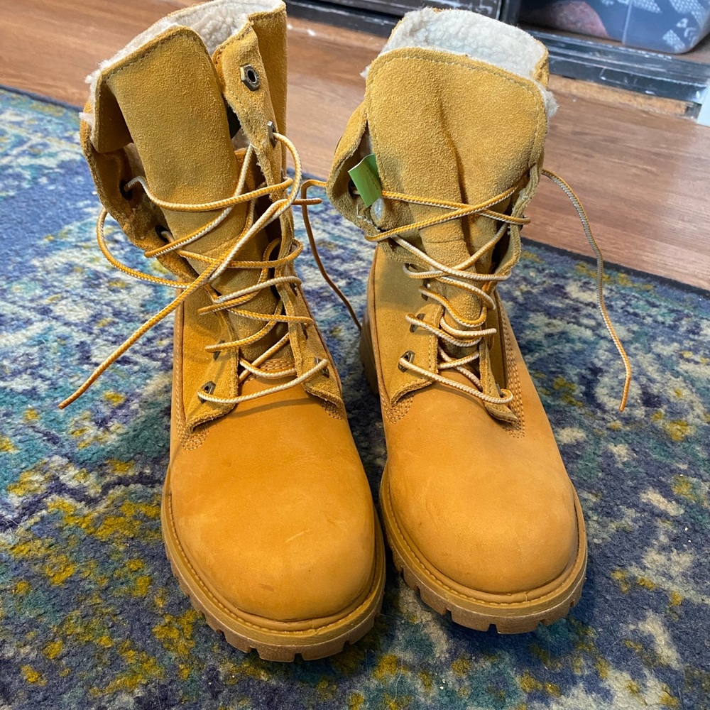Sherpa Timberland boots